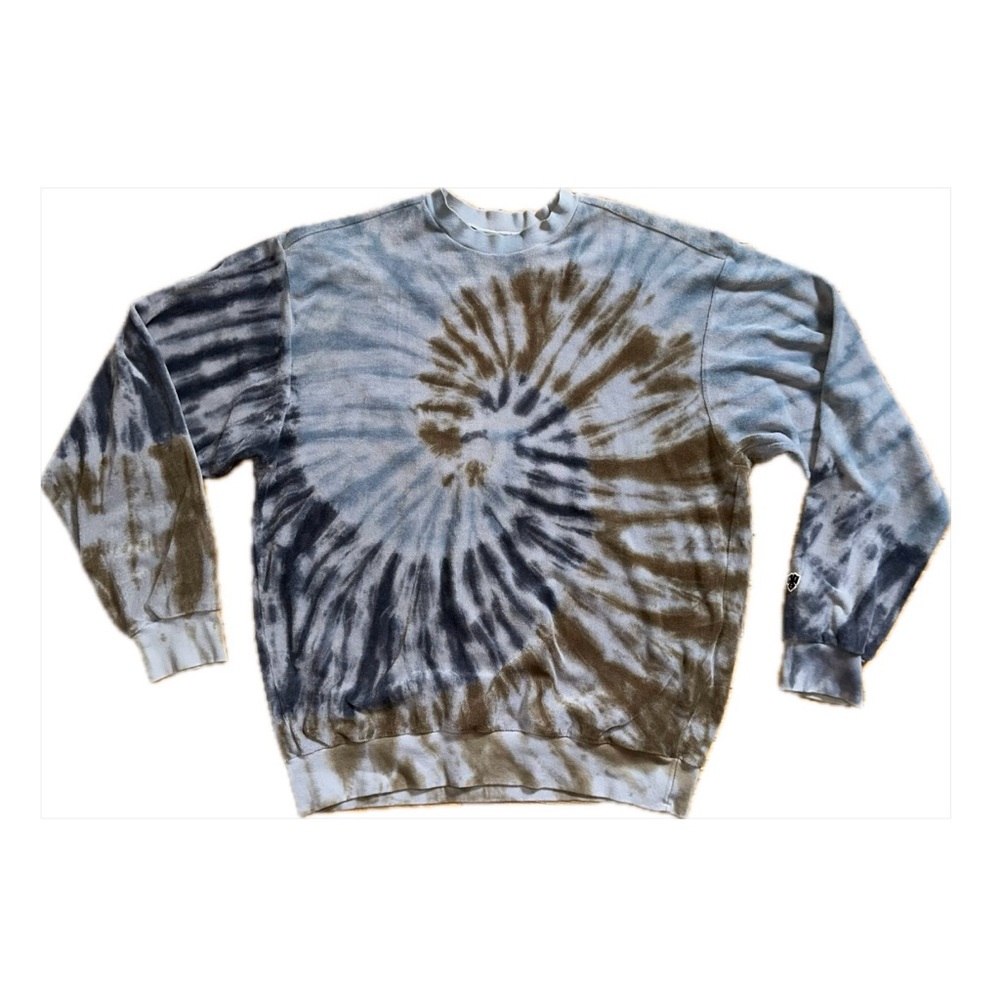Heritagefloss tiedye towel pullover